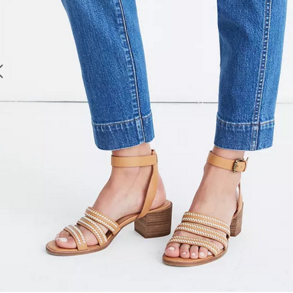 Madewell The Lily Whipstitch Sandal